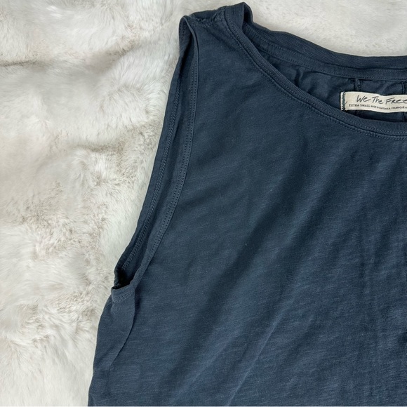 Free People Ruffled Hem Tank Top - Picture 3 of 4